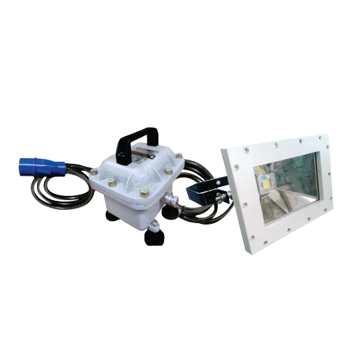 Conjunto Holofote à Prova de Explosão com LED