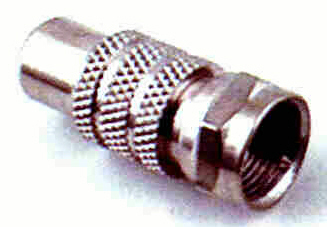Adaptador F para RCA