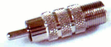 Adaptador RCA para F