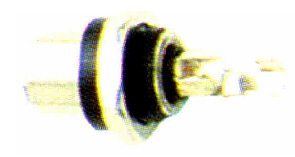 Plug RCA Fêmea com porca