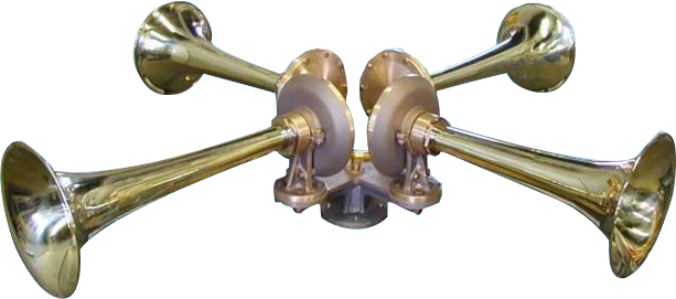 Sirene Omni-Direcional Pneumática de Longo Alcance