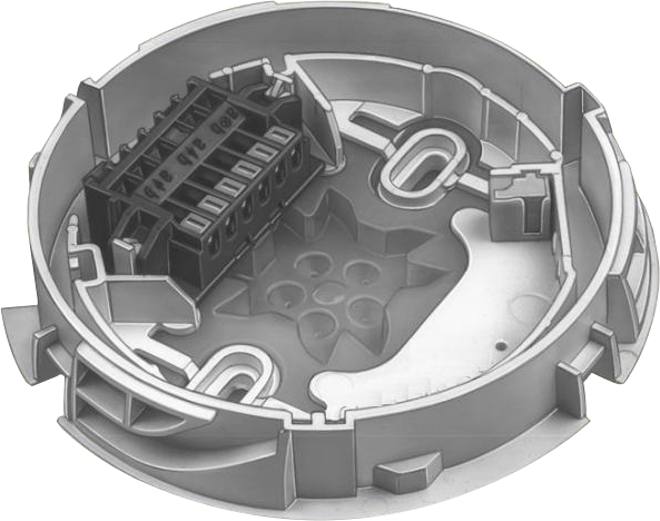 Base para Detector Óptico de Fumaça DO1101A