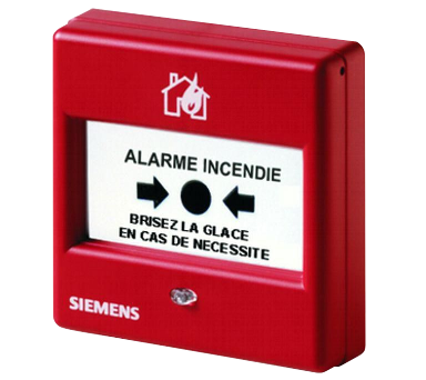 Acionador Manual Resetável ou vidro - Siemens