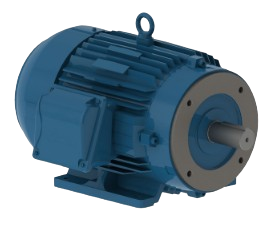 Motor trifásico azul para sirene RTUCTT-TRI