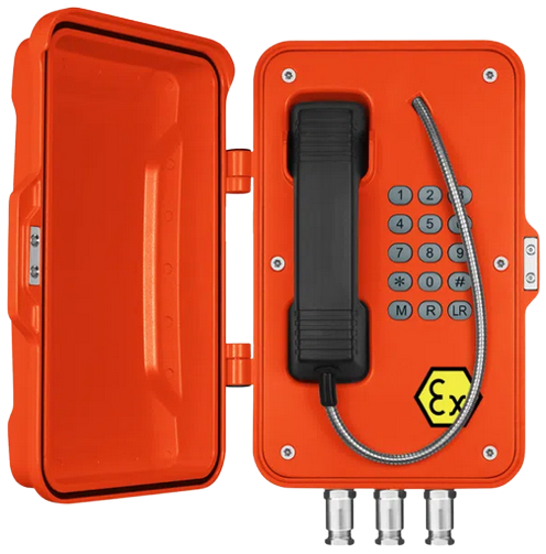 Telefone VoIP para Atmosfera Explosiva
